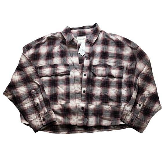 Brand New with Tags Abercrombie and Fitch Basic Flannel! - Picture 5 of 5